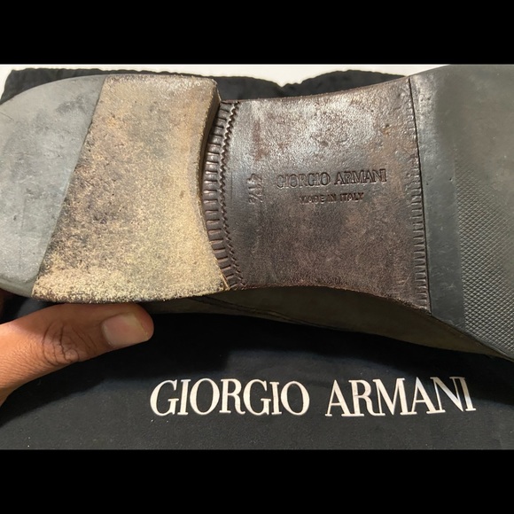 Giorgio Armani Brown Leather shoes - Picture 5 of 6